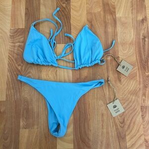 Toast Swim Blue Bikini Set